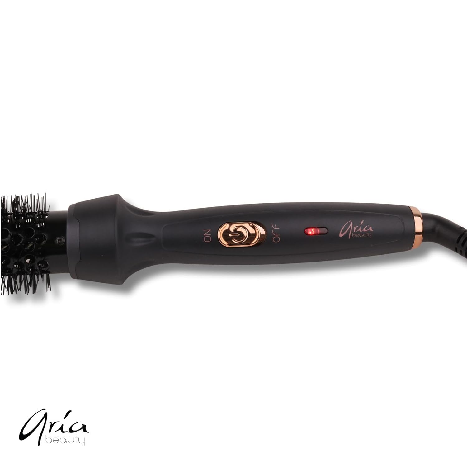 Thermal Ionic Styling Brush - Hot Air Brush for Blowouts - Ceramic Round Brush - Lightweight - Black S64786