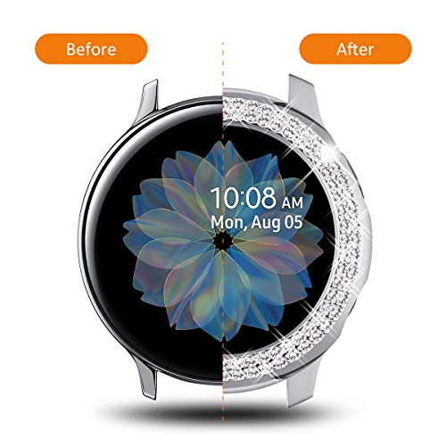 Galaxy Watch Active 2 Case 40mm, Bling Frame Protective Case (5 Packs) S978430
