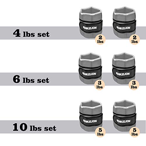 Adjustable Ankle Weights for Strength Training, Gym, Fitness Workout N373998