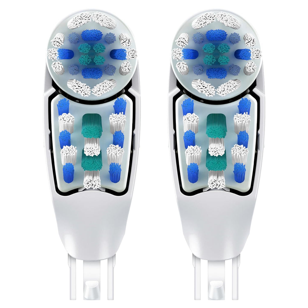 Soft Battery Powered Toothbrush Replacement Brush Heads, 2 Count I77737