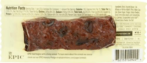 Bison Bacon Cranberry Bar, 1.3 Ounce M598