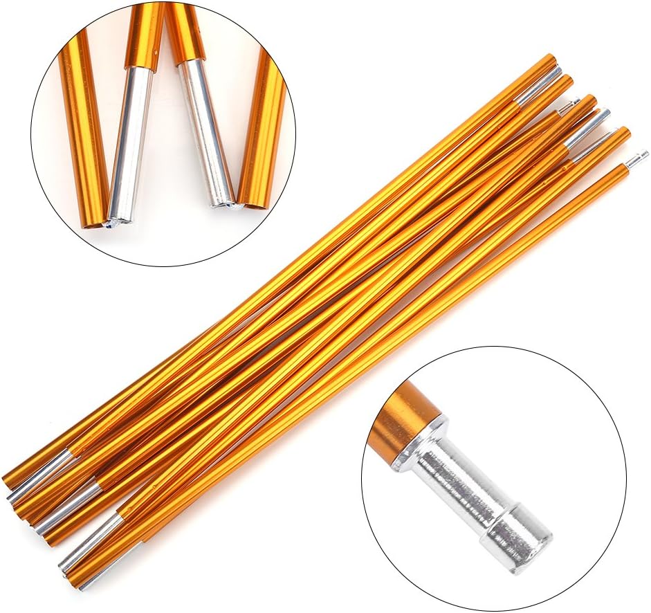 Tent Pole Repair Kit, 24 Sections Aluminum Alloy for Outdoor Camping Z523