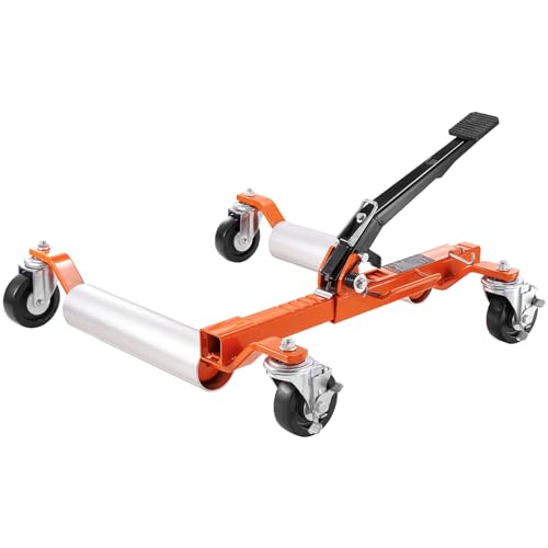 Wheel Dolly Car Skate, Heavy Duty Ratcheting Tire Skate for Car Truck RV Trailer, 1500 LBS N2265