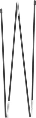 Camping Tent Pole, Lightweight Tent Replacement Support Poles 7MM Fiberglass Tent Support Poles can be Divided into 4 Sections, High Strength and Multi Section Collapsible