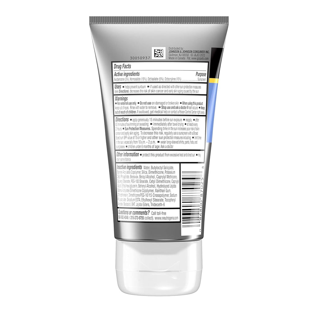 Sport Face Sunscreen SPF 70+, Water Resistant, Oil Free Lotion Z653