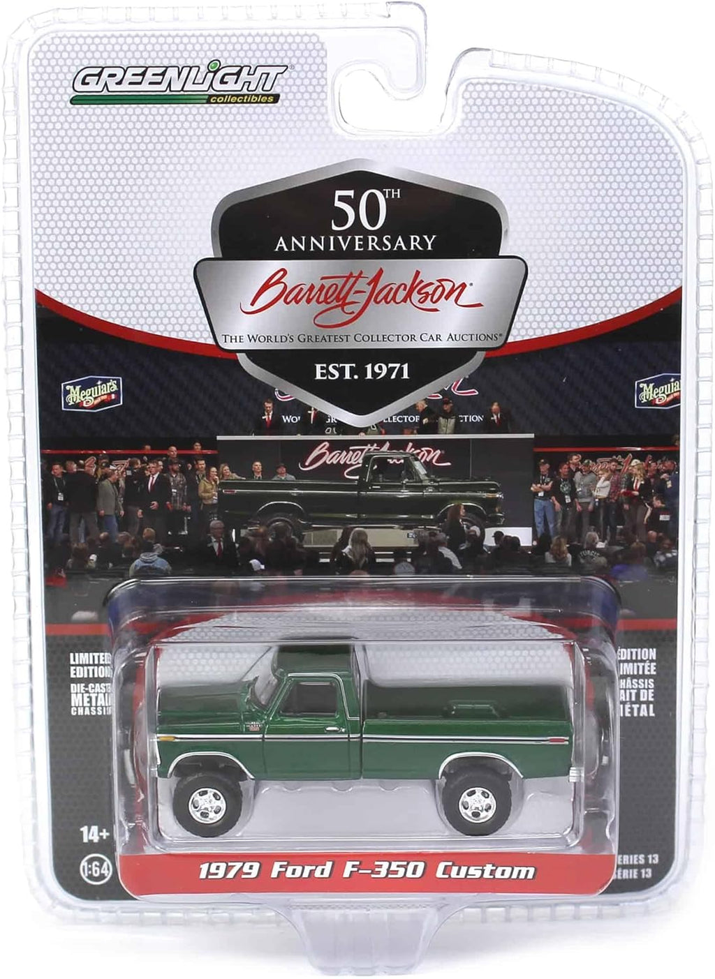 1/64 1979 Ford F-350 Custom Green H274048