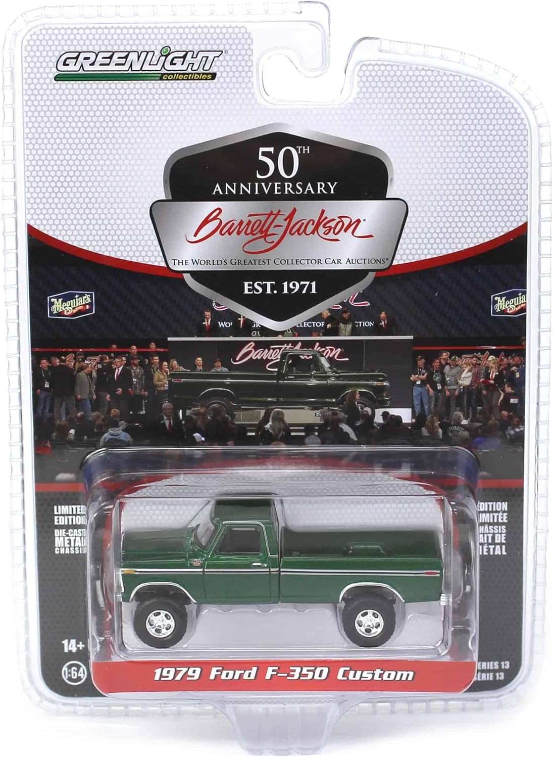1/64 1979 Ford F-350 Custom Green H274048