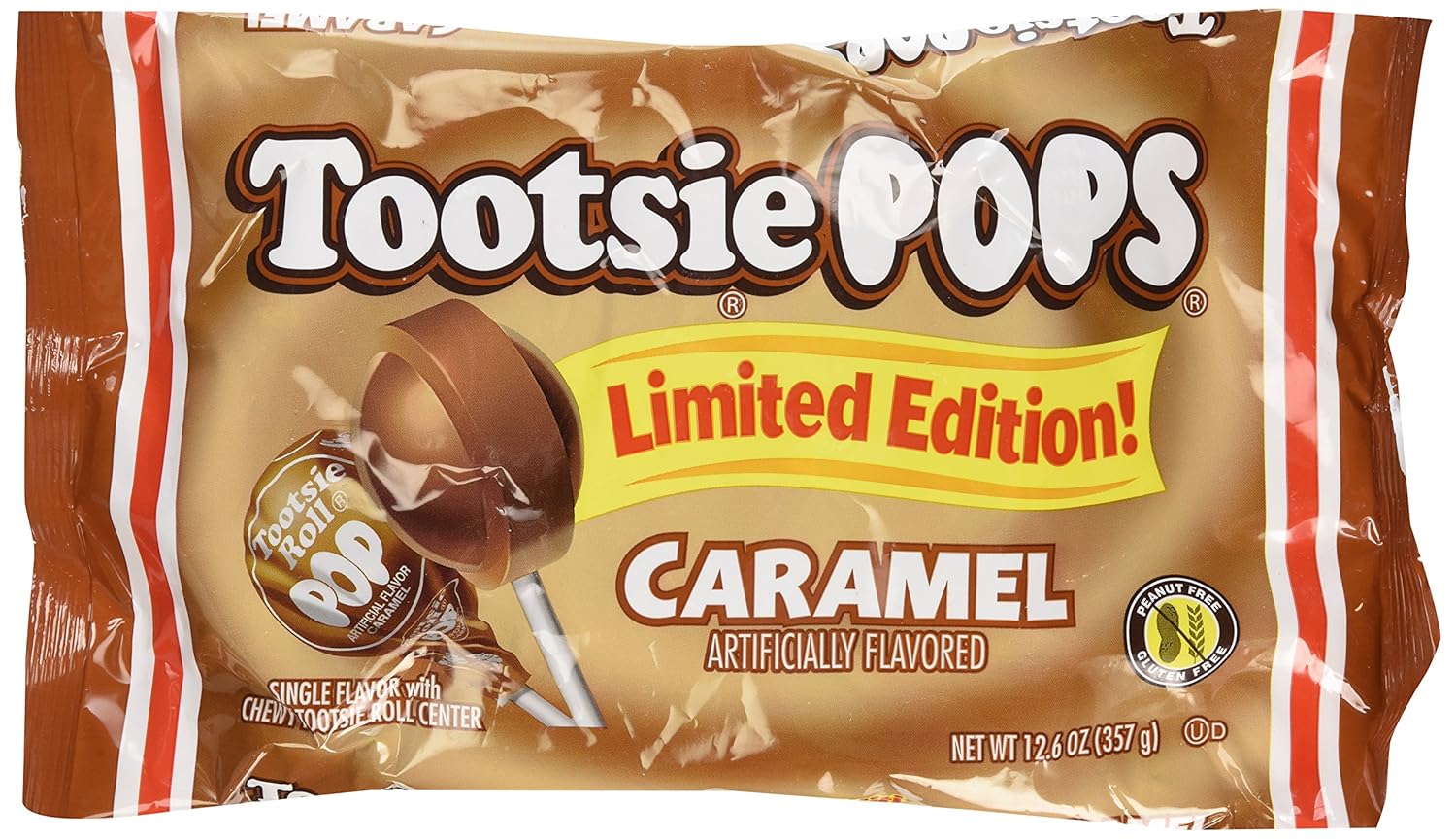 Caramel Pops, 12.6 oz Bags, Pack of 3 T44779