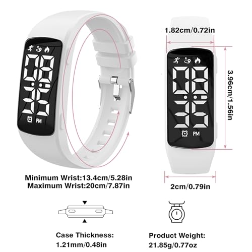 Kids Digital Watch with Alarm, Stopwatch, Pedometer, Waterproof H6811