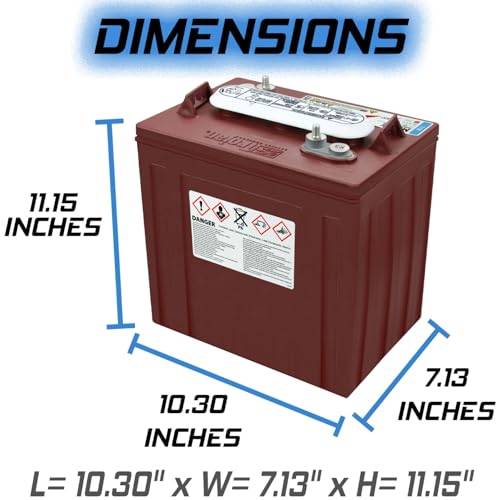 6V 240Ah Deep Cycle Battery, 6 Pack C653