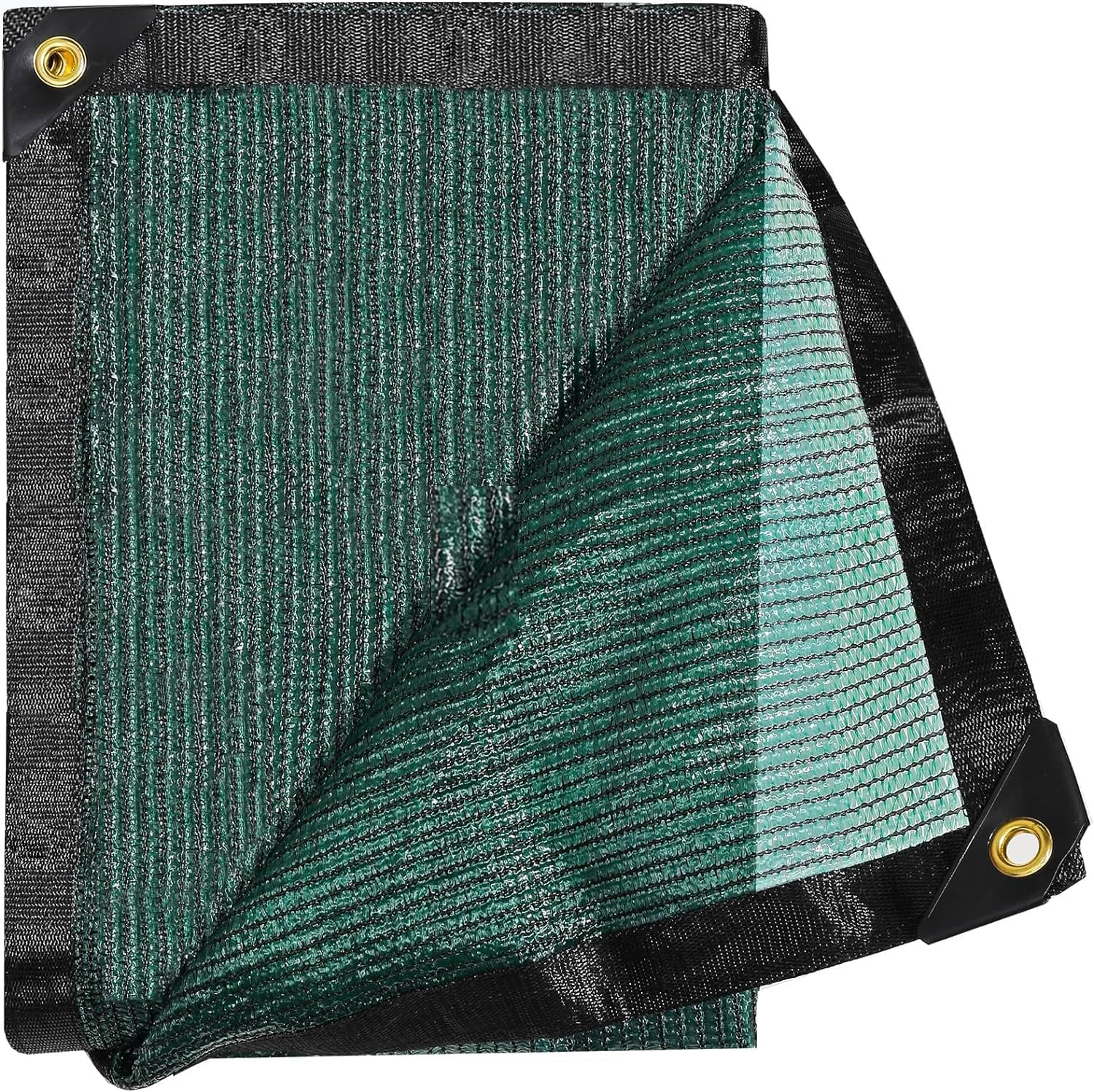 E.share 70% Green Shade Cloth Taped Edge with Grommets 20 ft X 10 ft