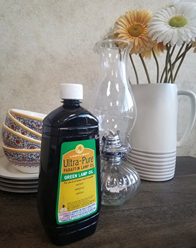 100 oz. Ultra-Pure Lamp Oil for Indoor Use, Sootless and Odorless M246