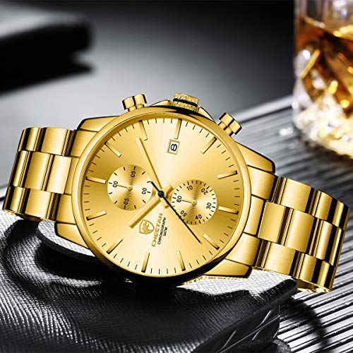 Men's Stainless Steel Chronograph Quartz Watch L994
