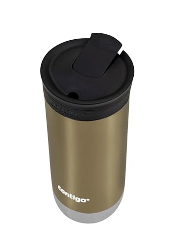 Stainless Steel Travel Mug with Leakproof Lid, 470 ml S254