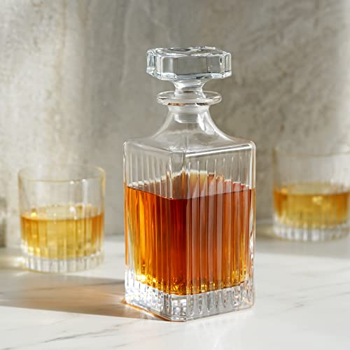 Crystal Rocks Glasses Old Fashioned Whiskey Glass Set of 4 T7936