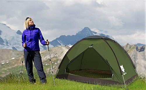 Backpacking Tent for 1-2 Persons Lightweight Waterproof Camping Hiking S281330