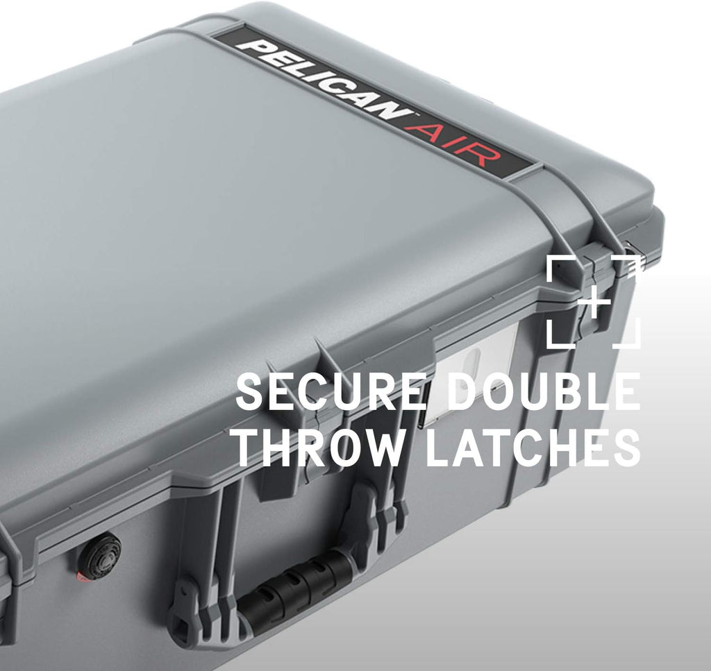 Pelican Air 1615 Case no Foam (Silver) I741