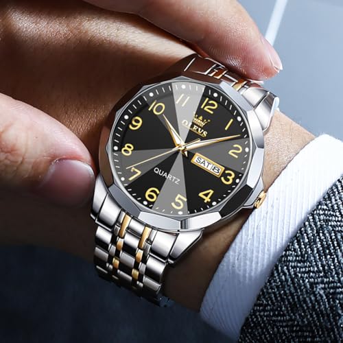 Men's Minimalist Analog Quartz Stainless Steel Watch C711