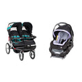 Baby Trend Navigator Lite Double Jogger Stroller, Europa