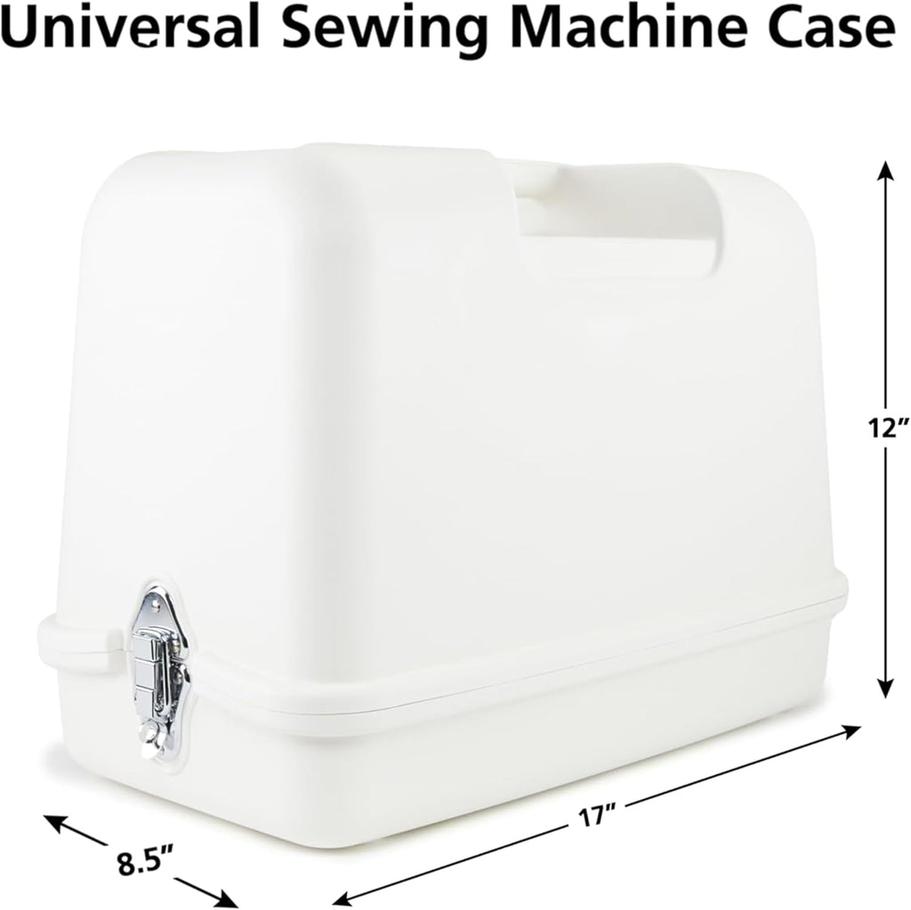 Heavy Duty Sewing Machine with Universal Hard Carrying Case W47456