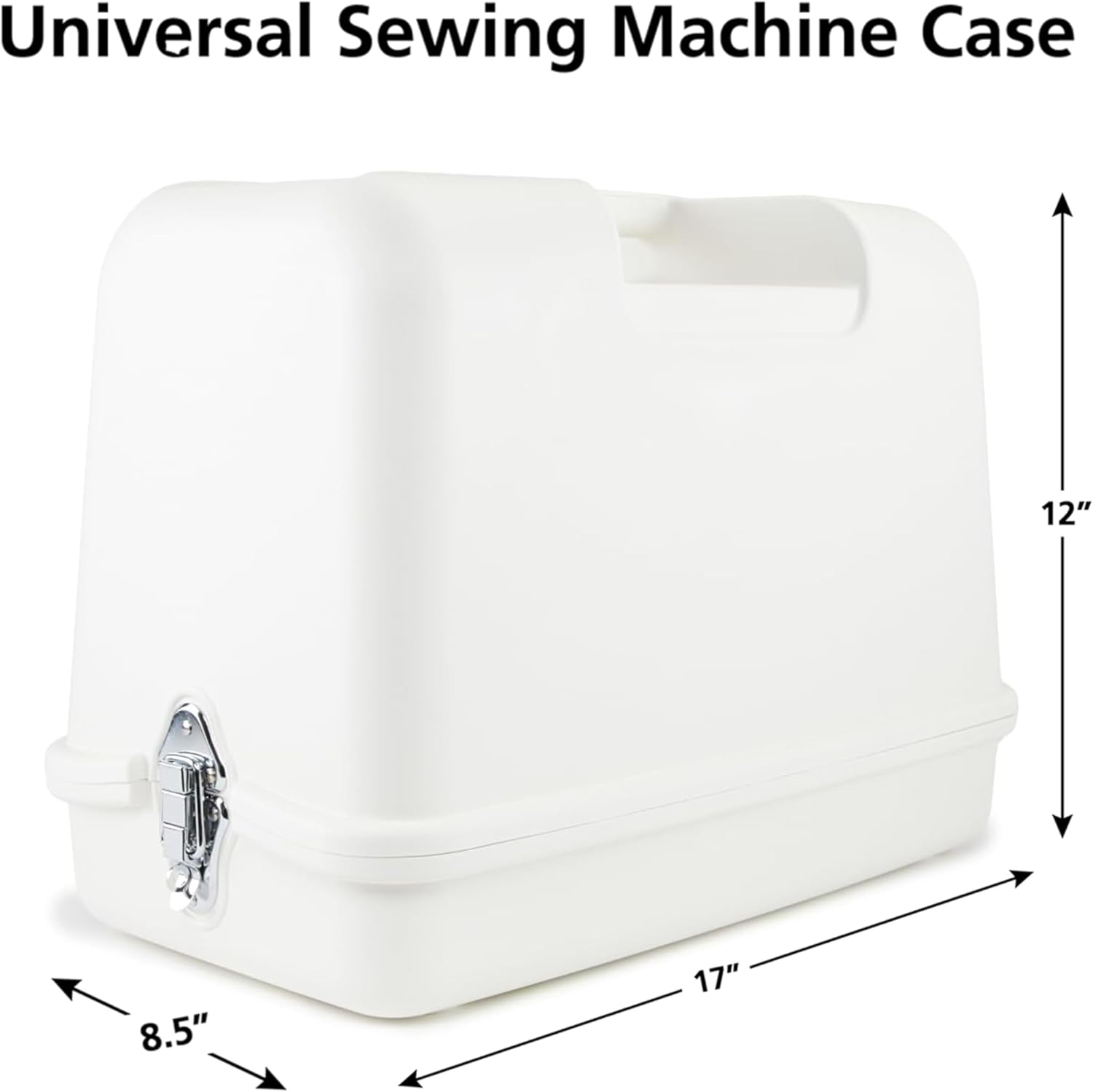 Heavy Duty Sewing Machine with Universal Hard Carrying Case W47456