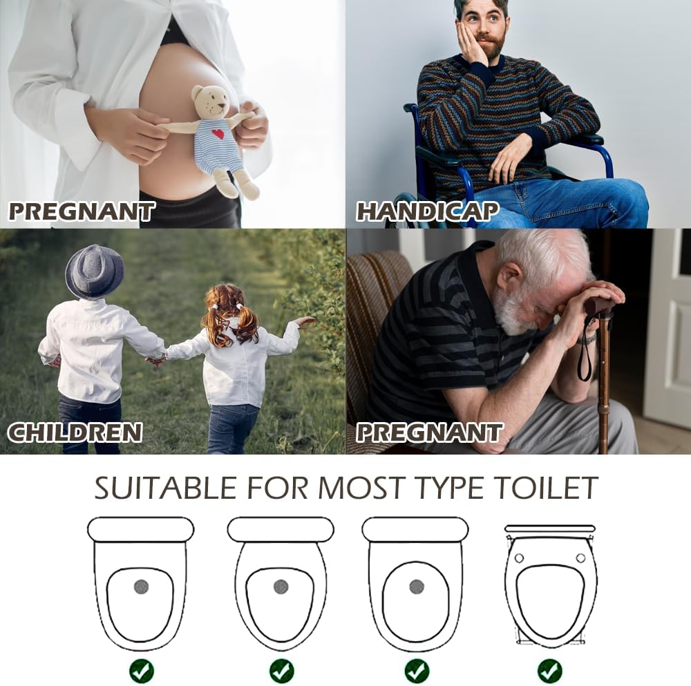 Sitz Bath for Toilet, Battery Powered, Wireless, Collapsible for Postpartum Care S26718