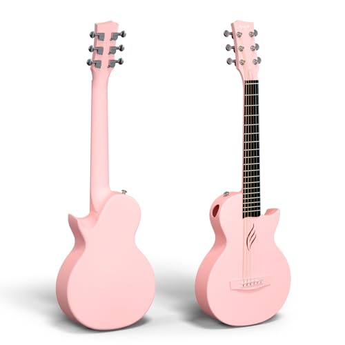 Carbon Fiber Acoustic Guitar 1/2 Size with Starter Bundle Kit R7954