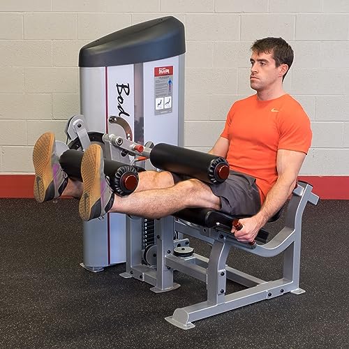 Leg Extension & Leg Curl Machine with Weight Stack for Home Gym G2411