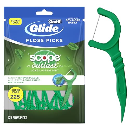 Dental Floss Picks, Mint, 450 Count N470