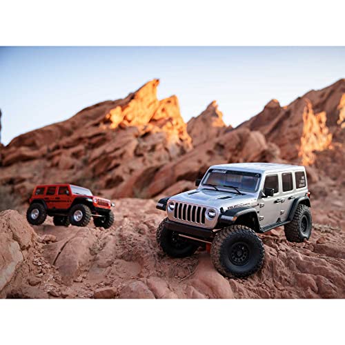 1/6 Scale RC Rock Crawler 4WD Truck, Silver U7349