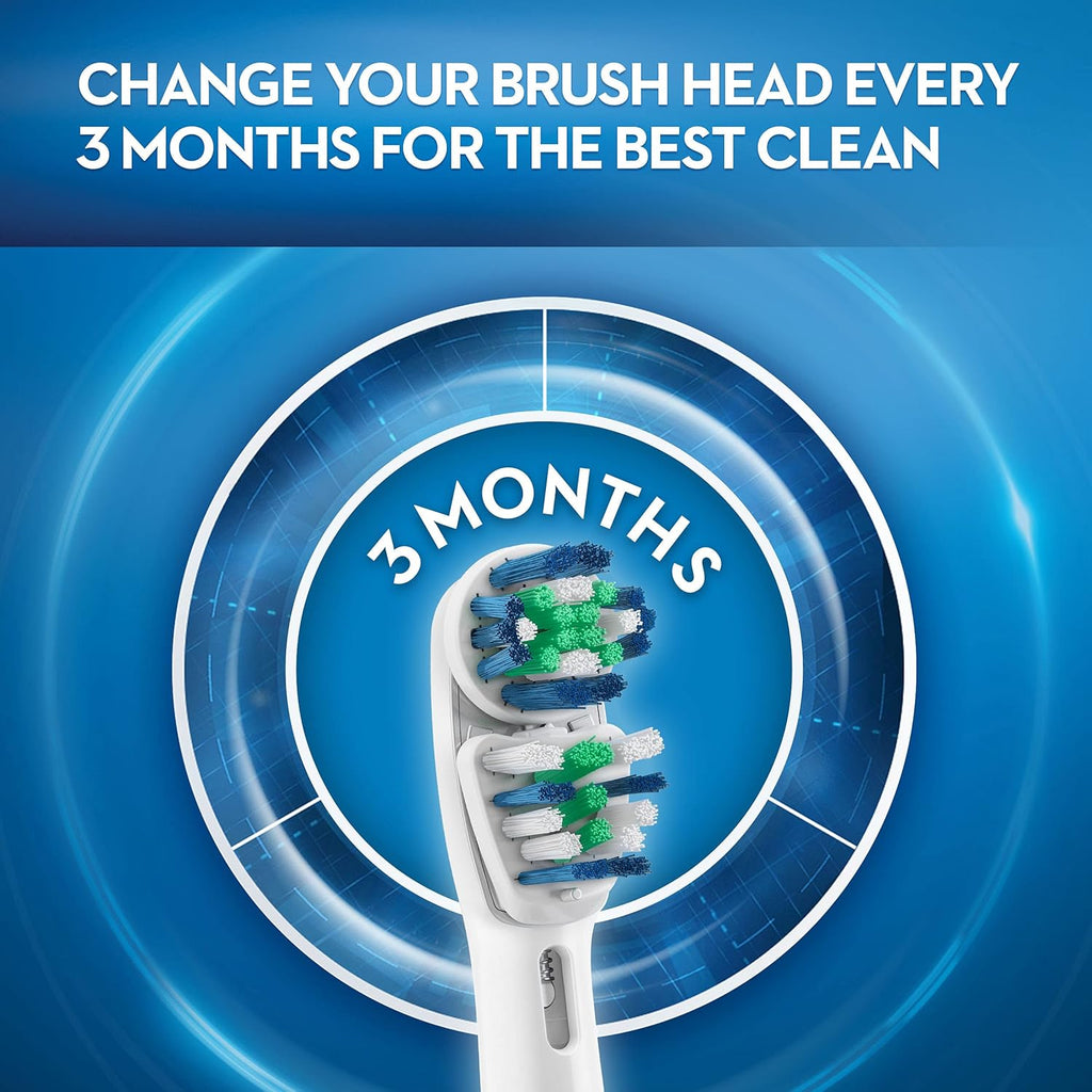 Replacement Electric Toothbrush Heads, 3 Count D21360