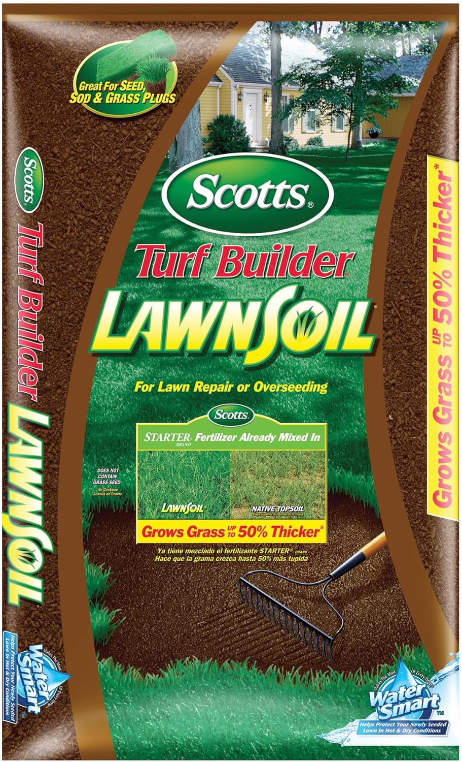 Scotts 79551750 Turf Builder LawnSoil, 1 cu. ft.