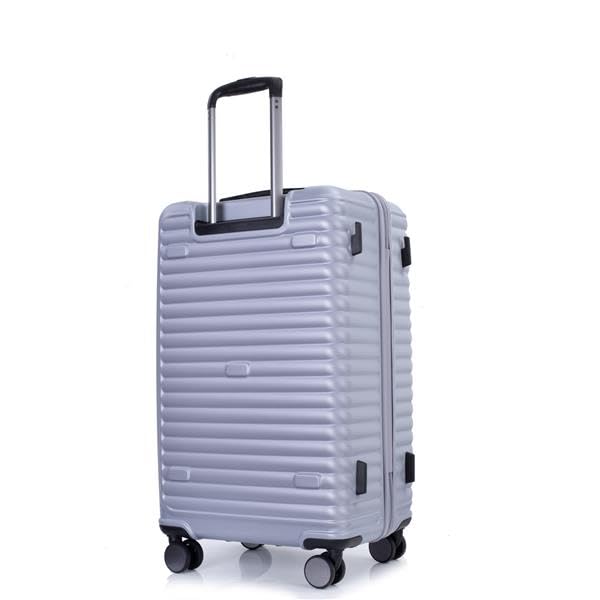 3 Piece Luggage Set, Lightweight PC+ABS Suitcase with Spinner Wheels and TSA Lock U64882