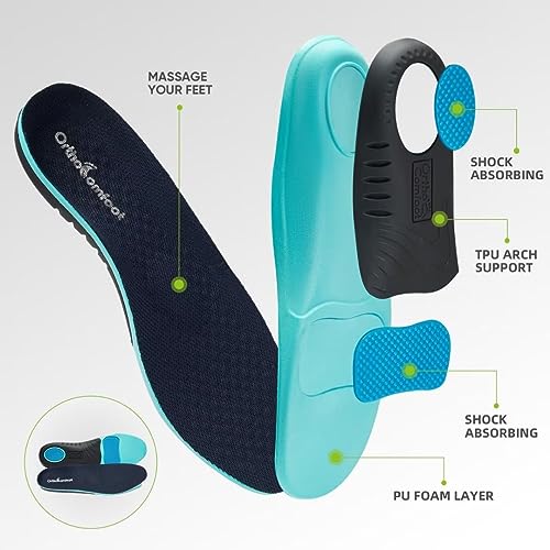 Men's Orthopedic Slip On Shoes for Plantar Fasciitis, Casual Canvas Loafers X612