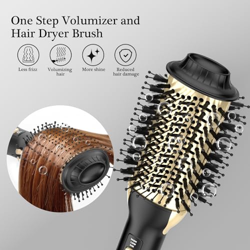 Hot Air Brush for Volumizing and Styling, Salon Blowout for All Hair Types O508876