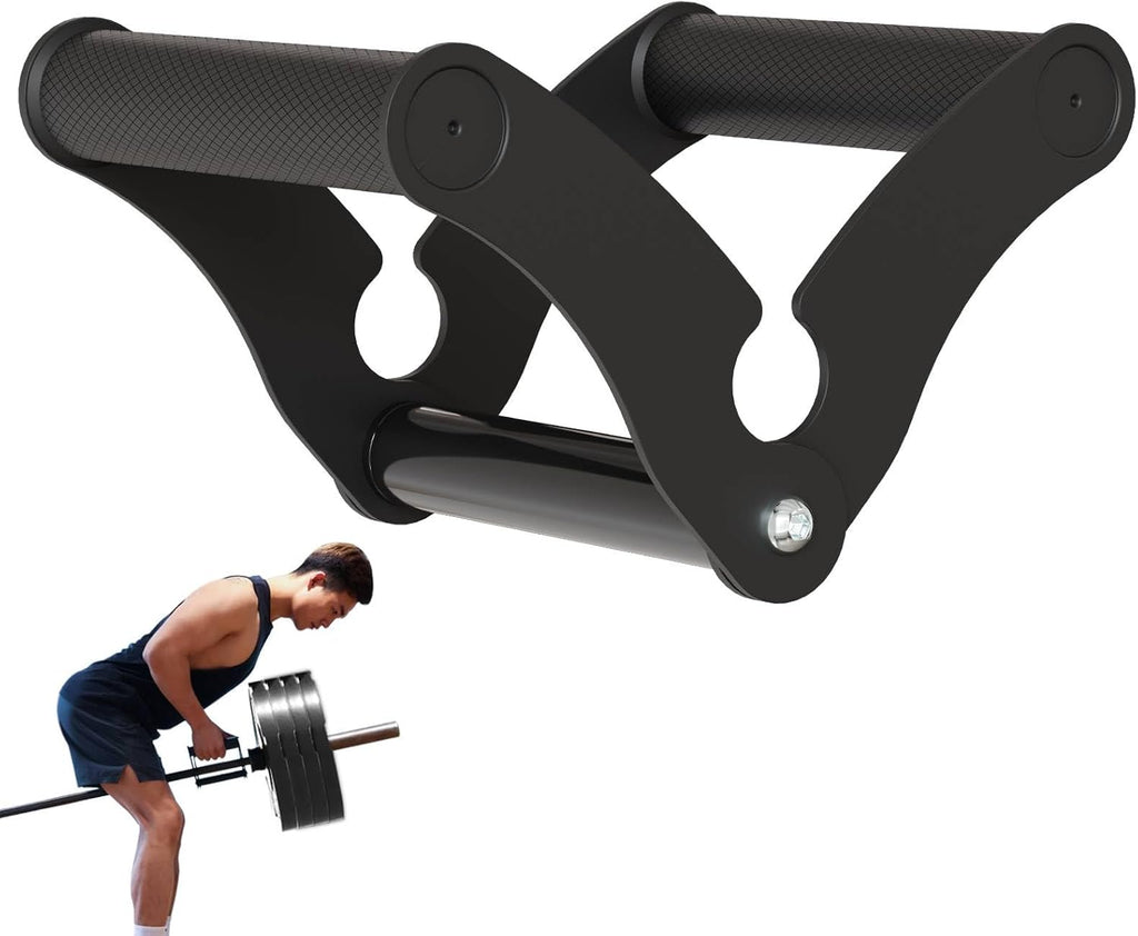 V Bar Attachment for Barbell, Portable Landmine Handle for Olympic Bars M273241