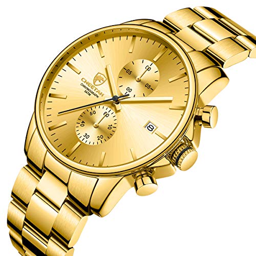 Men's Stainless Steel Chronograph Quartz Watch L994