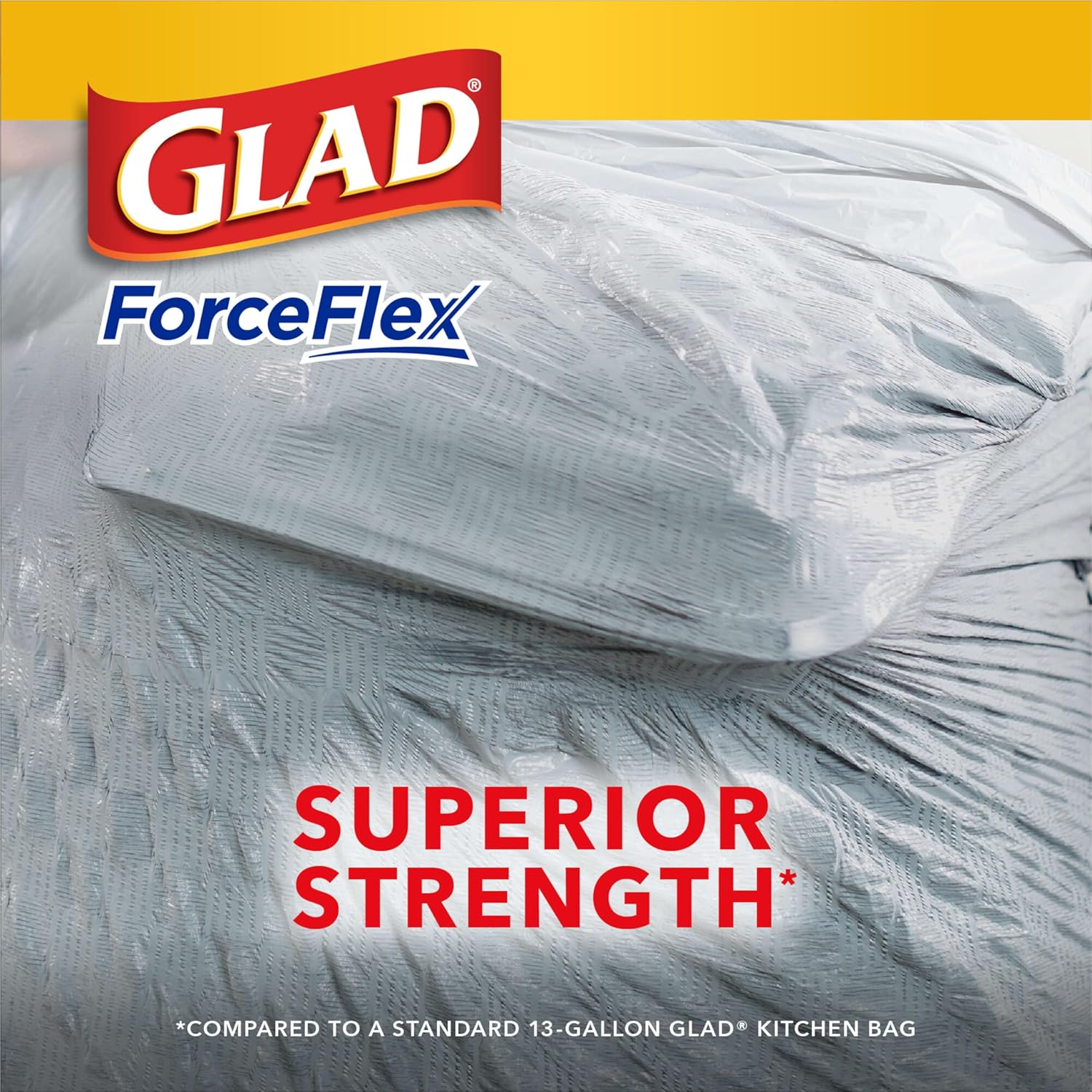 Tall Kitchen Drawstring Garbage Bags, 13 Gal, 110 Ct D3591