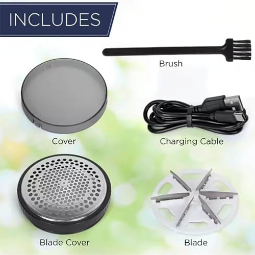 Rechargeable Fabric Shaver & Lint Remover for Clothes, Furniture, Sofas, Blankets with LED Display, 3-Speed Y5178