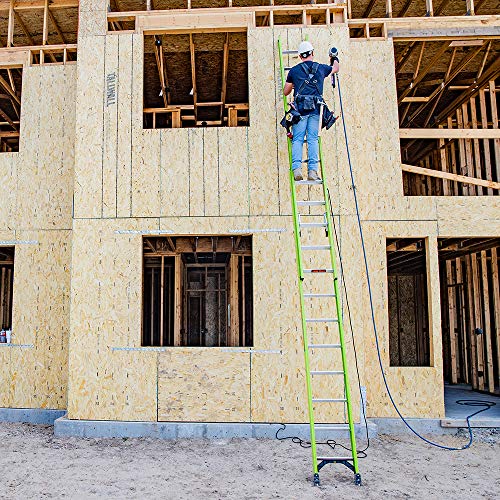 24 ft Fiberglass Extension Ladder, Type 1A, 300 lbs G11279
