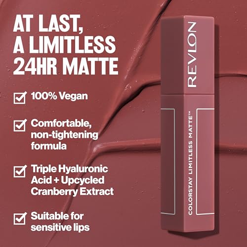 Matte Liquid Lipstick, Longwear, Waterproof, Lightweight X7780