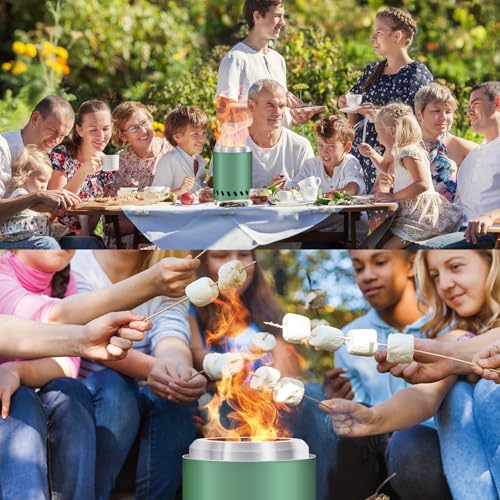 20 inch Smokeless Firepit Outdoor with Carry Bag I976833