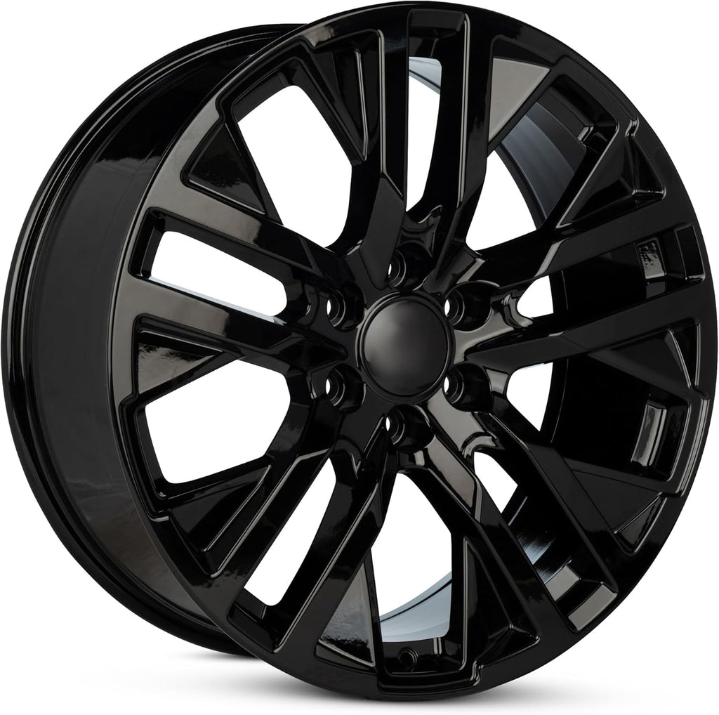 22 Inch Polished Gloss Black Rim for GMC Yukon Z6630