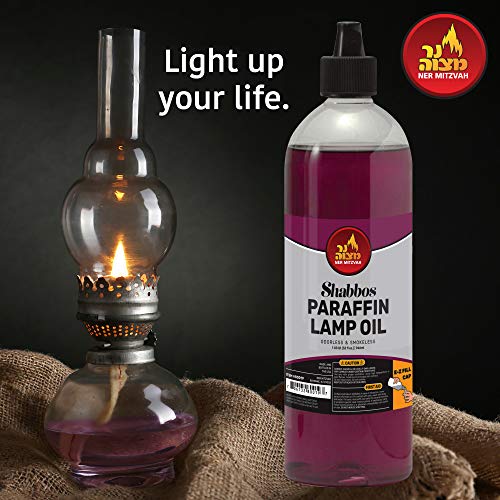 Red Smokeless Odorless Paraffin Lamp Oil for Indoor and Outdoor Use, 32oz U1489