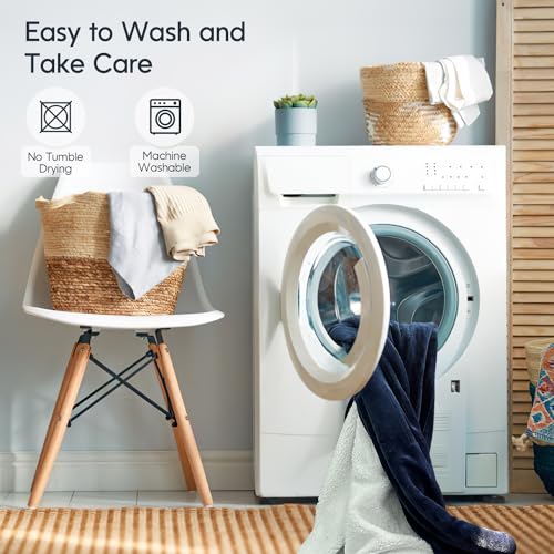 Heated Fleece Twin Electric Blanket with Timer E929