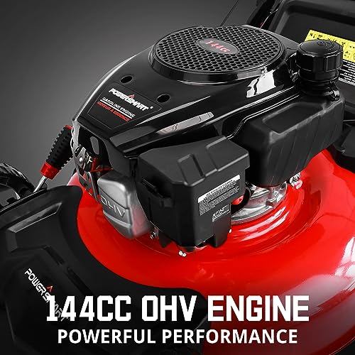 Gas Push Lawn Mower 21in 144cc 3-in-1 F762