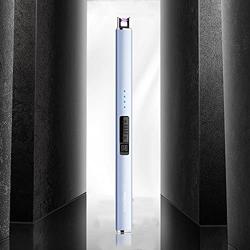 Electric Lighter Rechargeable Type-C USB Plasma Arc for Candle Camping Kitchen T23145