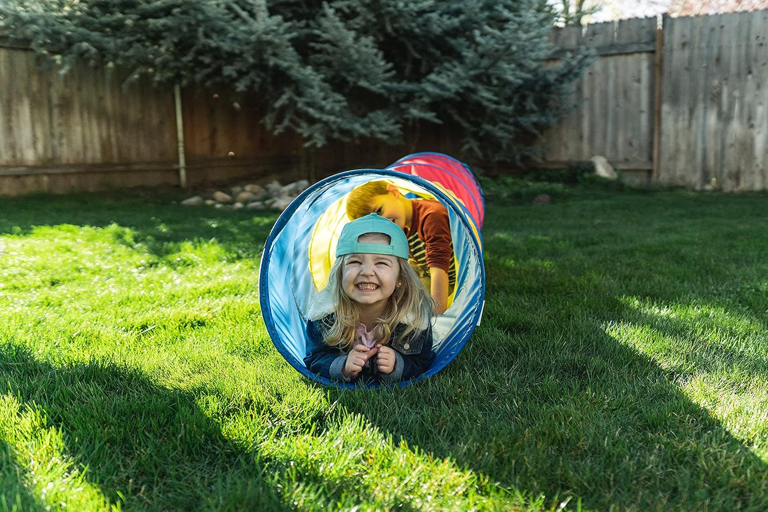 Kids Crawl Tunnel 6 Foot Multi Color I704