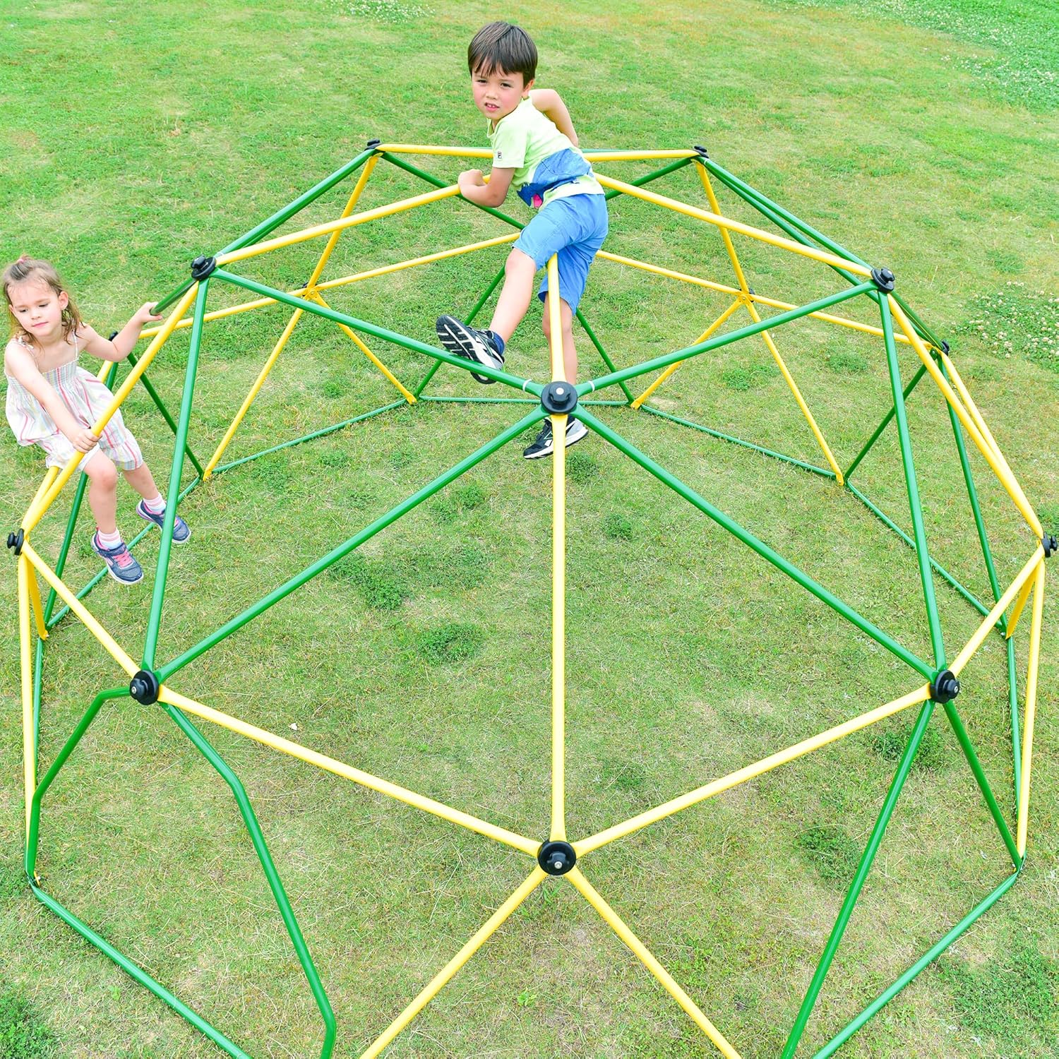 12FT Climbing Dome Outdoor Geometric Climber for Kids M21075