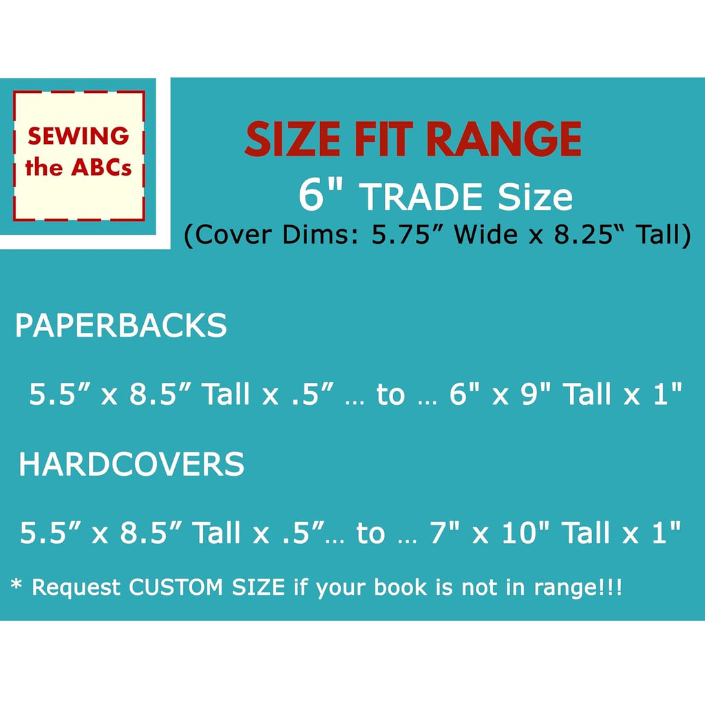 Purple Fabric Stretch Book Cover for Paperback Novels J849